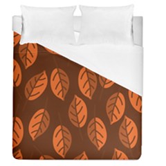 Pattern Leaf Plant Decoration Duvet Cover (queen Size)