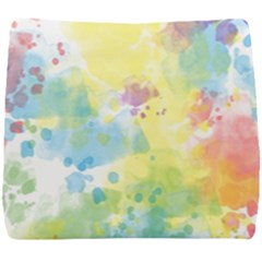 Abstract Pattern Color Art Texture Seat Cushion by Nexatart