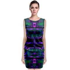 Abstract Pattern Desktop Wallpaper Classic Sleeveless Midi Dress