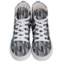 Pattern Texture Form Background Women s Hi-Top Skate Sneakers View1