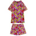 Geometric Kids  Swim Tee and Shorts Set View1