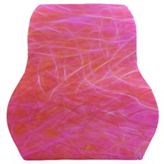 Pink Background Abstract Texture Car Seat Back Cushion 