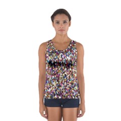 Pattern Abstract Decoration Art Sport Tank Top  by Nexatart