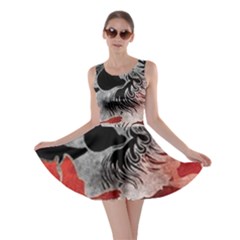 Beautiful Hibiscus Flower Design  Skater Dress by flipstylezfashionsLLC