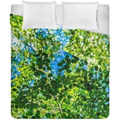 Forest   Strain Towards The Light Duvet Cover Double Side (california King Size) by FunnyCow