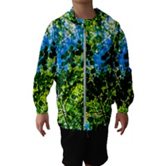 Forest   Strain Towards The Light Hooded Windbreaker (kids) by FunnyCow