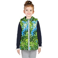 Forest   Strain Towards The Light Kid s Hooded Puffer Vest by FunnyCow