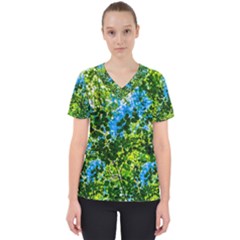 Forest   Strain Towards The Light Scrub Top by FunnyCow