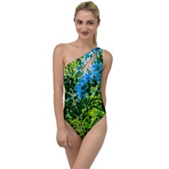 Forest   Strain Towards The Light To One Side Swimsuit by FunnyCow