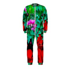 Bleeding Heart Flowers Onepiece Jumpsuit (kids) by FunnyCow