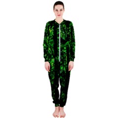 Emerald Forest Onepiece Jumpsuit (ladies)  by FunnyCow