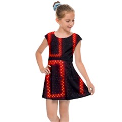 The Time Is Now Kids Cap Sleeve Dress by FunnyCow