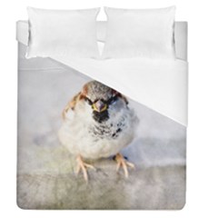 Do Not Mess With Sparrows Duvet Cover (queen Size) by FunnyCow