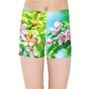 Crab Apple Flowers Kids Sports Shorts View1