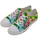 Crab Apple Flowers Women s Low Top Canvas Sneakers View2