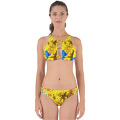 Yellow Maple Leaves Perfectly Cut Out Bikini Set by FunnyCow