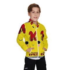 Kawaii Cute Tennants Lager Can Windbreaker (kids)