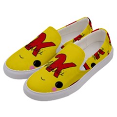 Kawaii Cute Tennants Lager Can Men s Canvas Slip Ons by CuteKawaii1982