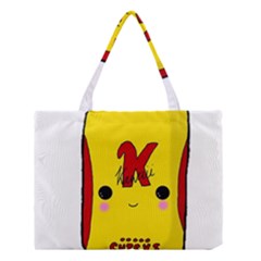 Kawaii Cute Tennants Lager Can Medium Tote Bag by CuteKawaii1982