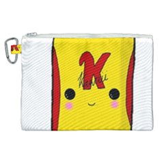 Kawaii Cute Tennants Lager Can Canvas Cosmetic Bag (xl)