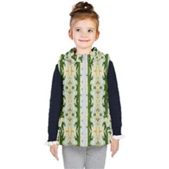 Fantasy Jasmine Paradise Bloom Kid s Hooded Puffer Vest