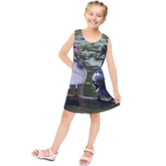 Muscovy Ducks At The Pond Kids  Tunic Dress by IIPhotographyAndDesigns