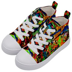 Width 1 Kid s Mid-top Canvas Sneakers by bestdesignintheworld