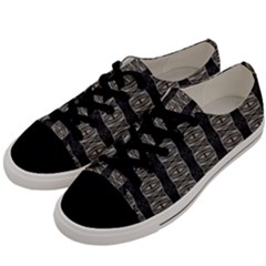 Tennesse  Men s Low Top Canvas Sneakers by moss