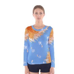 Floating Wishes Women s Long Sleeve Tee