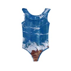 Oceantide Kids  Frill Swimsuit by lwdstudio