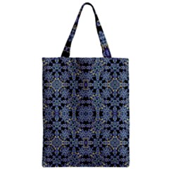 Oriental Ornate Pattern Zipper Classic Tote Bag by dflcprints