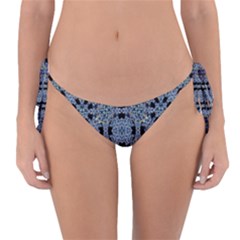 Oriental Ornate Pattern Reversible Bikini Bottom by dflcprints