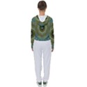 Modern Fantasy Rococo Flower And Lilies Women s Slouchy Sweat View2