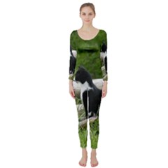 Farm Cat Long Sleeve Catsuit by IIPhotographyAndDesigns