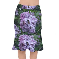 Lilac Bumble Bee Mermaid Skirt