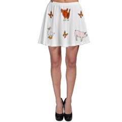 Farm Animals Skater Skirt