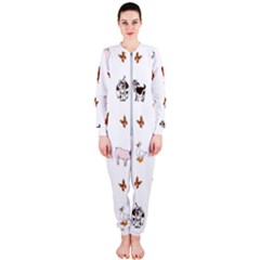 Farm Animals Onepiece Jumpsuit (ladies) 