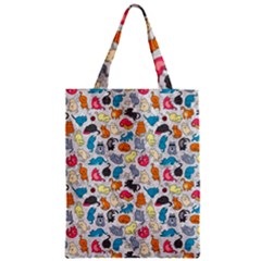 Funny Cute Colorful Cats Pattern Classic Tote Bag by EDDArt