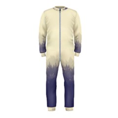 Cloudy Foggy Forest with pine trees OnePiece Jumpsuit (Kids)