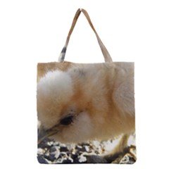 Silkie Chick  Grocery Tote Bag by IIPhotographyAndDesigns