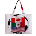 United Football Championship Hosting 2026 Soccer Ball Logo Canada Mexico Usa Zipper Mini Tote Bag View1