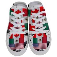 United Football Championship Hosting 2026 Soccer Ball Logo Canada Mexico Usa Half Slippers by yoursparklingshop
