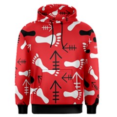 Red Swatch#2 Men s Pullover Hoodie by HASHDRESS