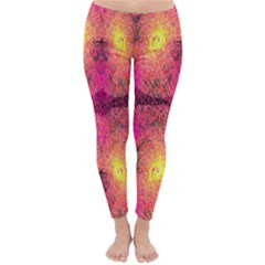 New Wild Color Blast Purple And Pink Explosion Created By Flipstylez Designs Classic Winter Leggings by flipstylezfashionsLLC