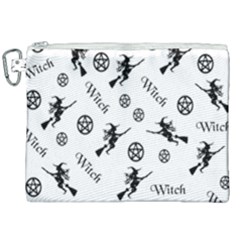 Witches And Pentacles Canvas Cosmetic Bag (xxl) by IIPhotographyAndDesigns