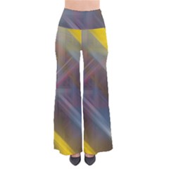 Fractals Stripes                                  Women s Chic Palazzo Pants by LalyLauraFLM