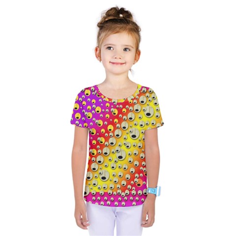 Festive Music Tribute In Rainbows Kids  One Piece Tee by pepitasart