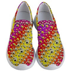 Festive Music Tribute In Rainbows Women s Lightweight Slip Ons by pepitasart