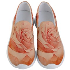 Wonderful Rose In Soft Colors Men s Lightweight Slip Ons by FantasyWorld7