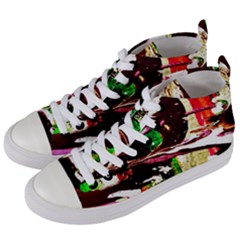 Easter 3 Women s Mid-top Canvas Sneakers by bestdesignintheworld